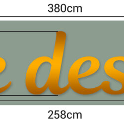 Lettres Alu Dibond 3mm